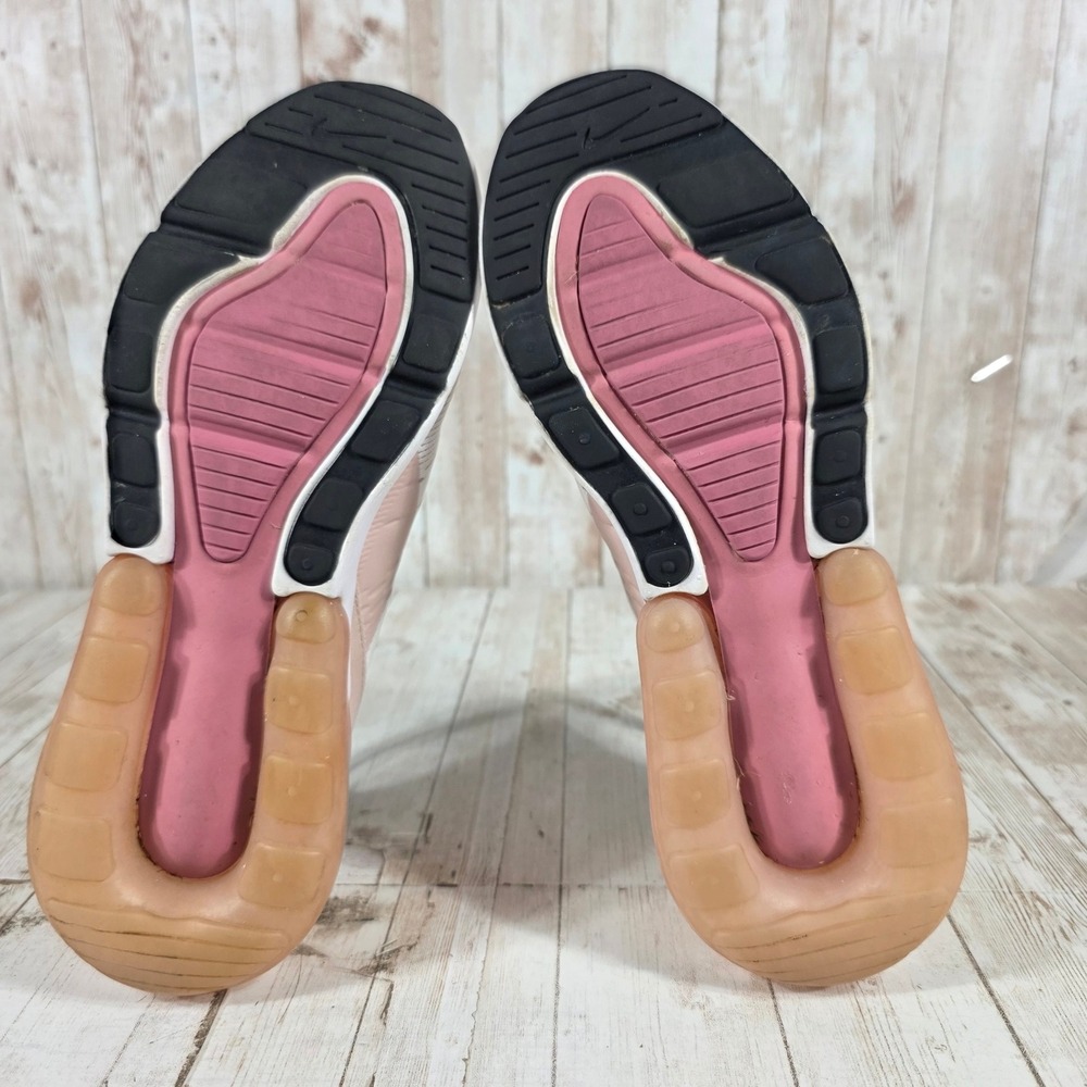 Nike Air Max 270 Pink White Women Sneakers AH6789-604 Size 6 - Picture 7 of 8